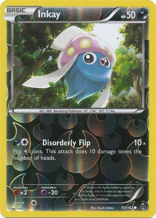Inkay – 93/162 – Common Reverse Holo