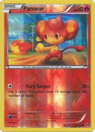 Pansear - 23/162 - Common Reverse Holo