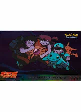 Pokemon topps mewtwo strikes back underwater adventure holo foil