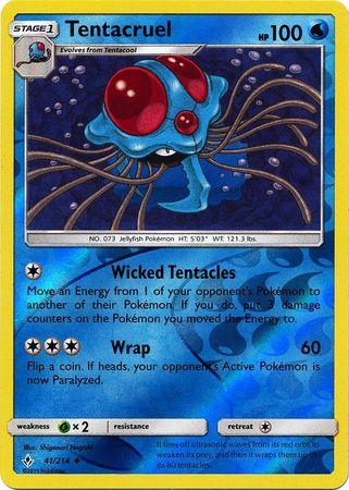 Tentacruel - 41/214 - Uncommon Reverse Holo