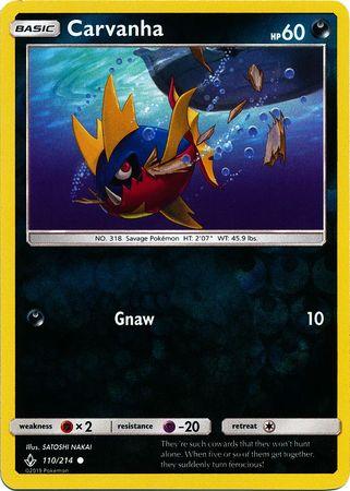 [ESP] Carvanha - 110/214 - Common Reverse Holo