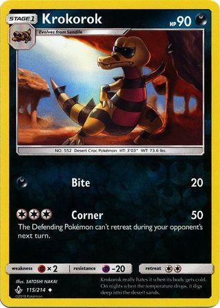[ESP] Krokorok - 115/214 - Uncommon Reverse Holo