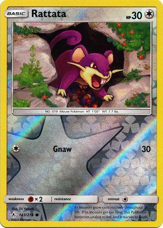 Rattata – 143/214 – Common Reverse Holo