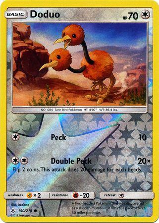 [ESP] Doduo - 150/214 - Common Reverse Holo
