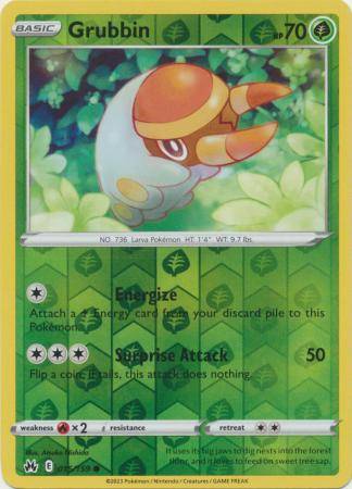 Grubbin - 015/159 - Common Reverse Holo