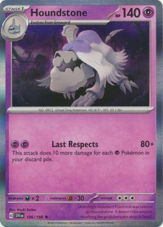 [ESP] Houndstone - 106/198 - Holo Rare