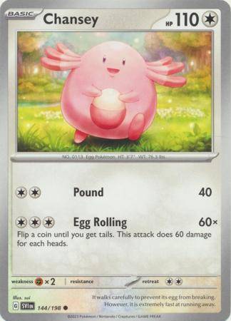 Chansey – 144/198 – Common