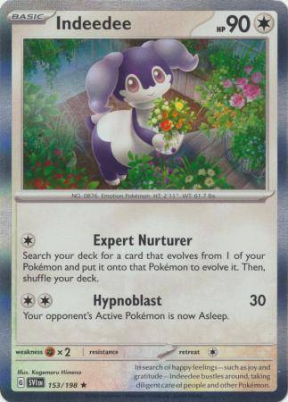 [ESP] Indeedee - 153/198 - Holo Rare