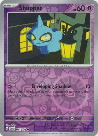 Shuppet - 087/198 - Common Reverse Holo