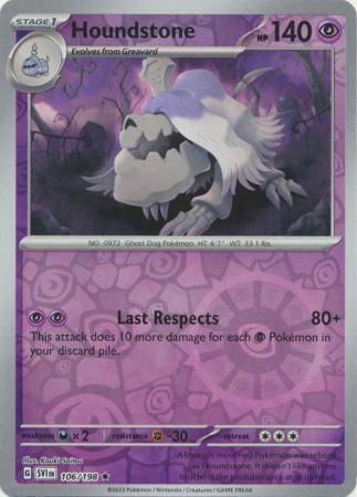Houndstone – 106/198 – Holo Rare Reverse Holo