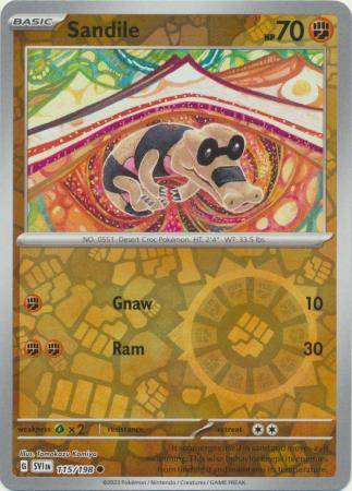 Sandile - 115/198 - Common Reverse Holo