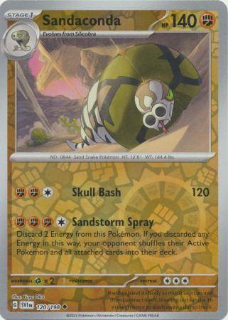 Sandaconda - 120/198 - Uncommon Reverse Holo