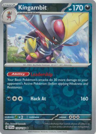 Kingambit – 134/198 – Holo Rare Reverse Holo