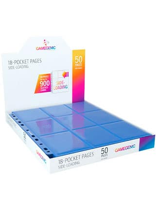 GG: 18-Pocket Sideloading 10 Hojas – Azul