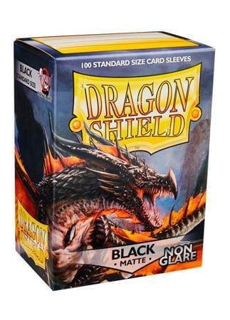 Protectores Dragon Shield 100 – Std. Matte Non-Glare Black