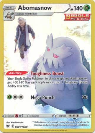Abomasnow – TG01/TG30 – Holo Rare