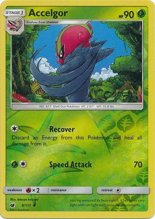 [ESP] Accelgor – 9/111 – Uncommon Reverse Holo
