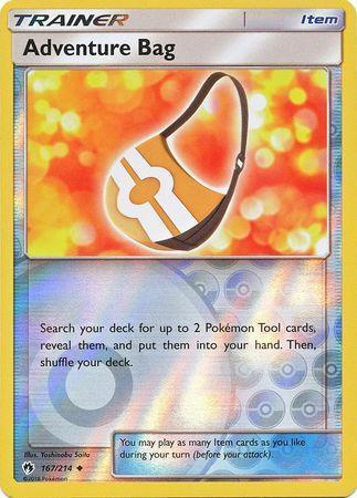 Adventure Bag – 167/214 – Uncommon Reverse Holo