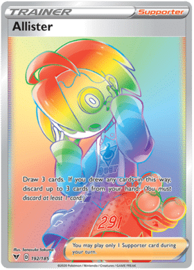 Allister - 192/185 - Hyper Rare