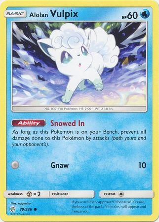Alolan Vulpix – 39/236 – Common