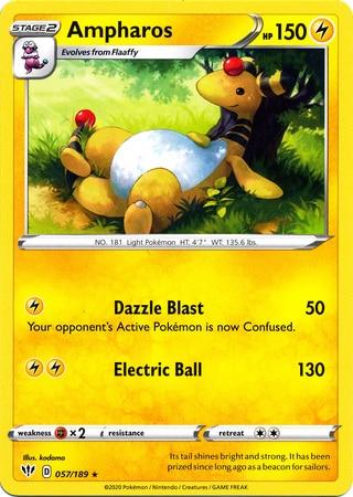 Ampharos – 057/189 – Rare
