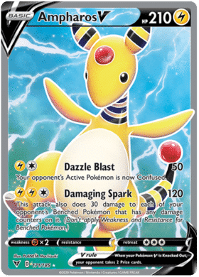Ampharos V – 171/185 – Full Art Ultra Rare