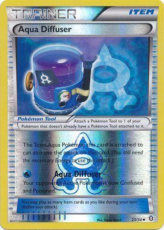 Aqua Diffuser – 23/34 – Uncommon Reverse Holo