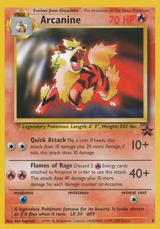 Arcanine – 6 – Promo