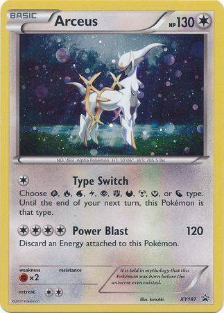 Arceus – XY197 – Holo Promo