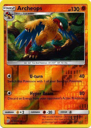 Archeops – 121/236 – Rare Reverse Holo