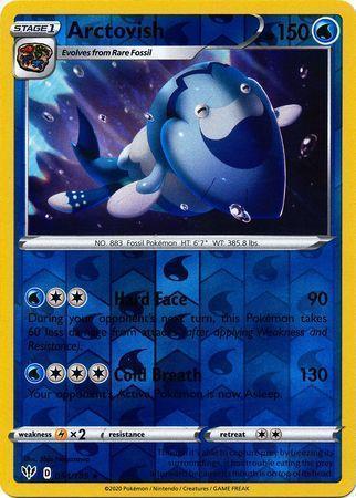 Arctovish – 054/189 – Rare Reverse Holo