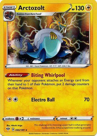 Arctozolt - 066/189 - Holo Rare - Playset Arctozolt - 066/189 - Holo Rare - Playset
