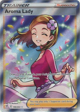 Aroma Lady – 199/203 – Full Art Ultra Rare