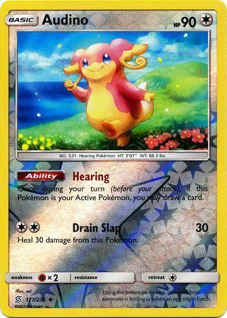 Audino – 177/236 – Uncommon Reverse Holo