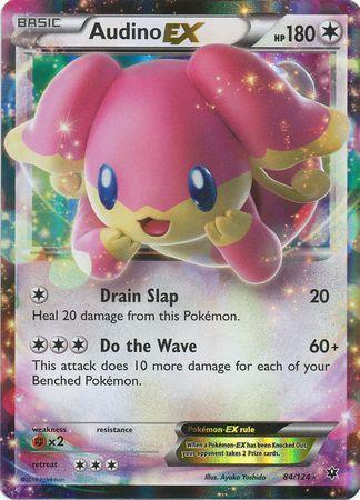 Audino EX – 84/124 – Ultra Rare