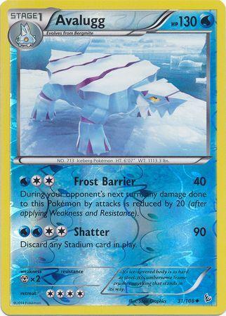 Avalugg – 31/106 – Uncommon Reverse Holo