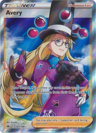 Avery – 187/198 – Full Art Ultra Rare
