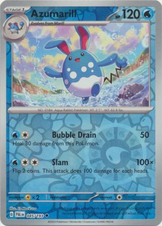 Azumarill – 045/193 – Uncommon Reverse Holo