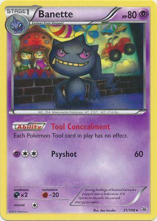 Banette – 31/108 – Rare