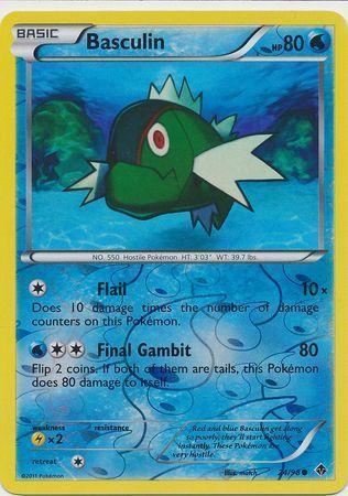 Basculin – 24/98 – Common Reverse Holo