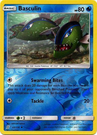 Basculin – 43/236 – Uncommon Reverse Holo
