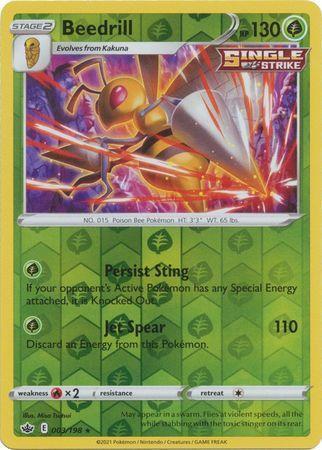 Beedrill – 3/198 – Holo Rare Reverse Holo