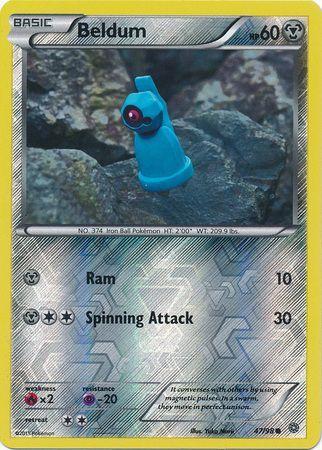 Beldum – 47/98 – Common Reverse Holo