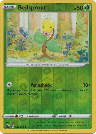 Bellsprout – 1/163 – Common Reverse Holo