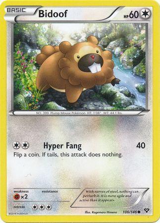 Bidoof – 106/146 – Common