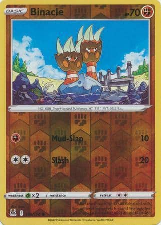 Binacle - 106/196 - Common Reverse Holo