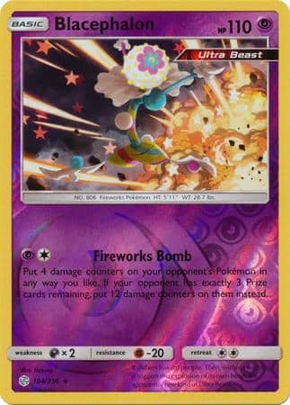 Blacephalon – 104/236 – Holo Rare Reverse Holo