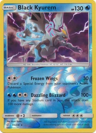 Black Kyurem – 61/236 – Holo Rare Reverse Holo