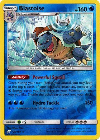 Blastoise – 25/181 – Rare Reverse Holo