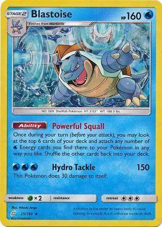Blastoise – 25/181 – Shattered Holo Rare